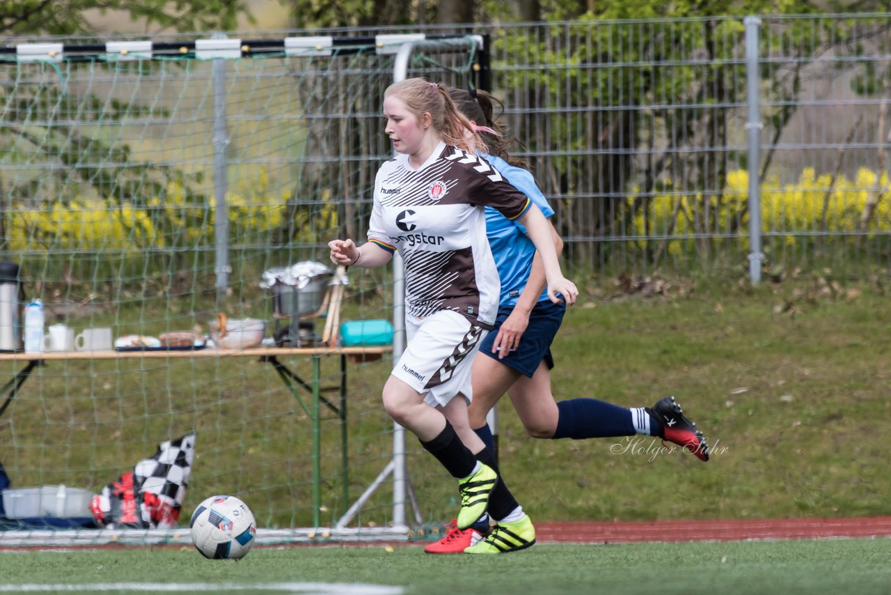 Bild 252 - B-Juniorinnen Ellerau - St. Pauli : Ergebnis: 1:1